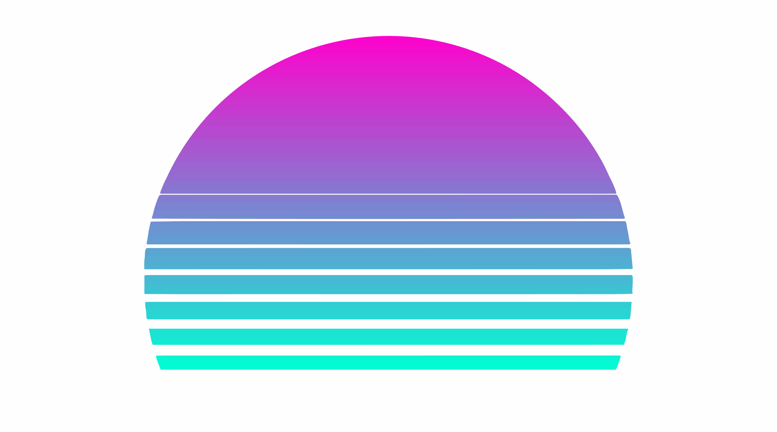 vaporwave sun